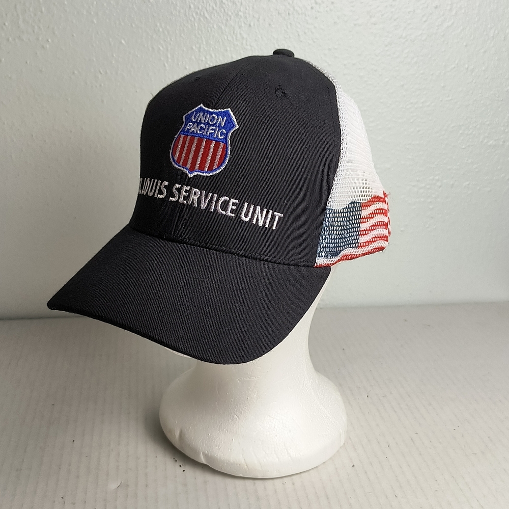 MSC Head Wear St Louis Service Unit Cap/ Trucker Hat Mesh Grey/White